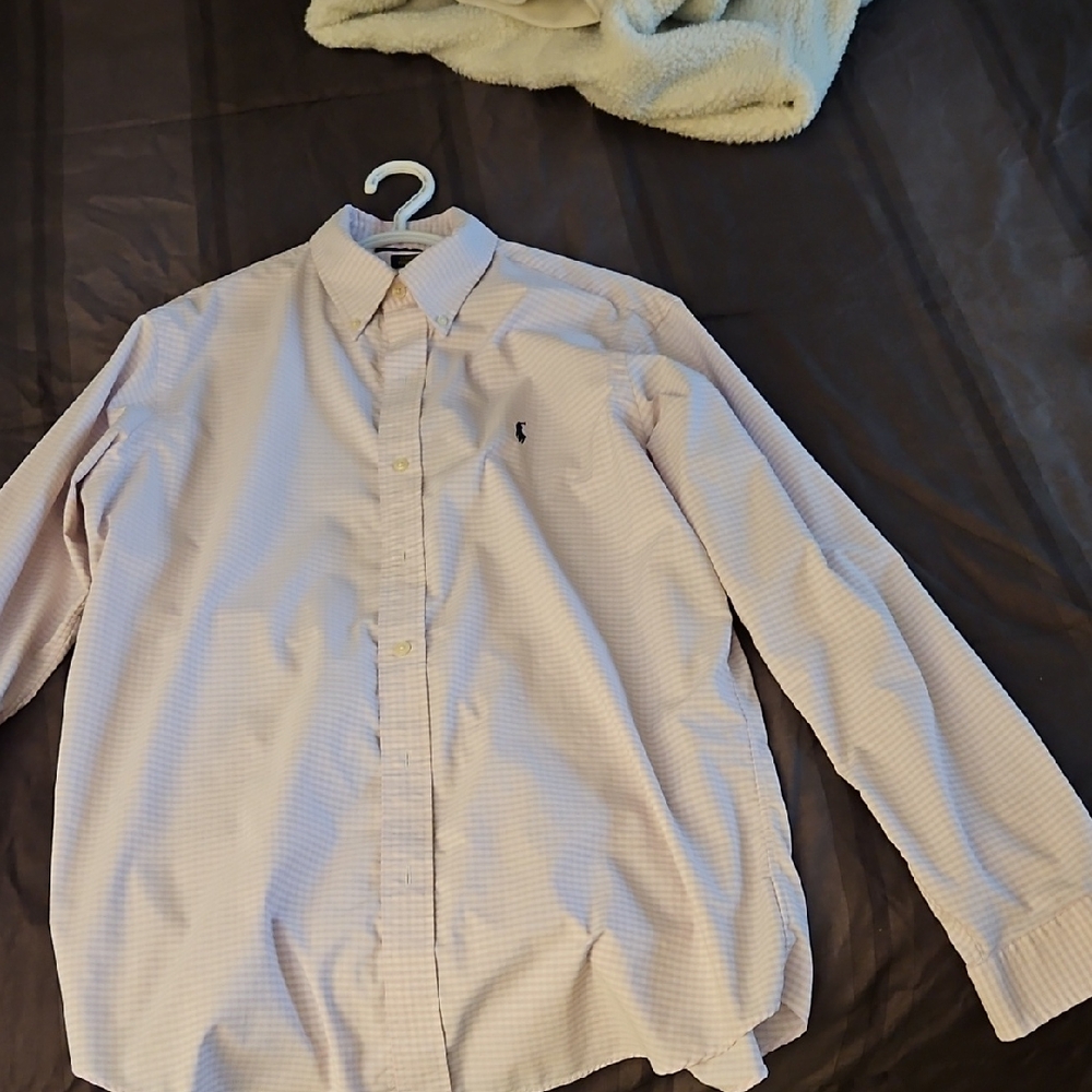 Polo Ralph Lauren Light Blue Checkered Shirt